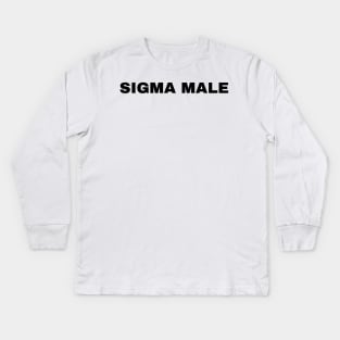 Sigma Male Kids Long Sleeve T-Shirt